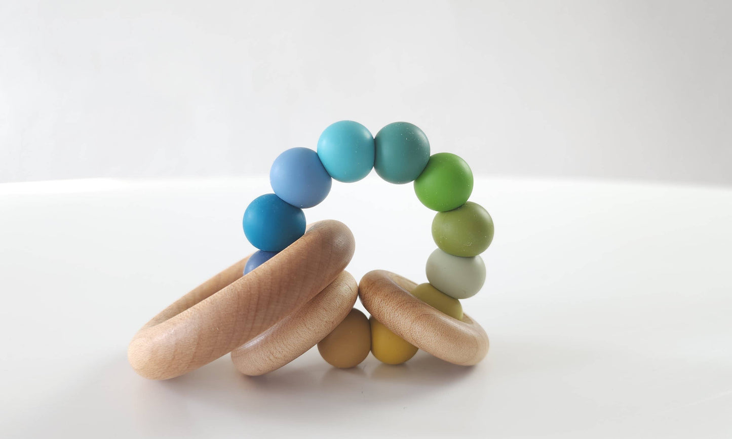 Saturn Ring Wooden Baby Teethers