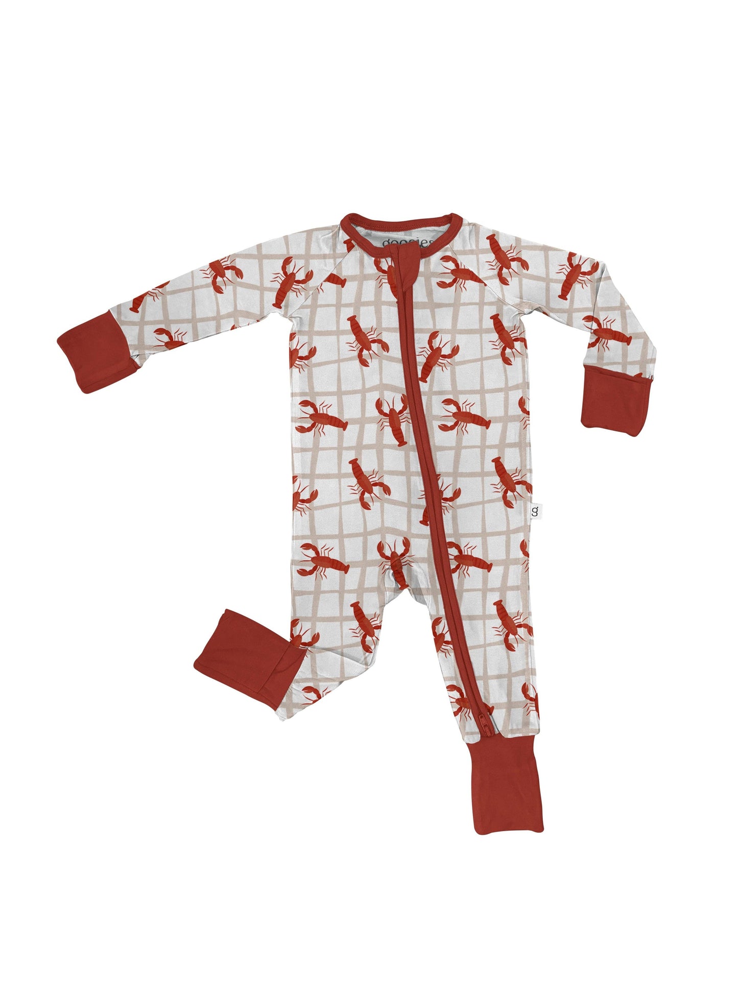 Lobster Zip Pajamas