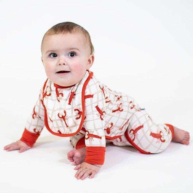 Lobster Zip Pajamas