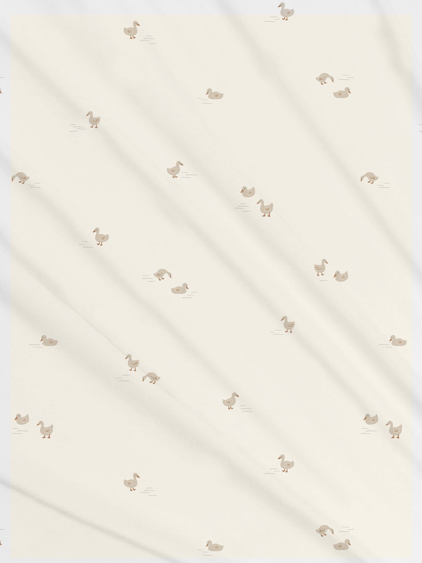 Swaddle Blanket - Duck / Oat + Chai