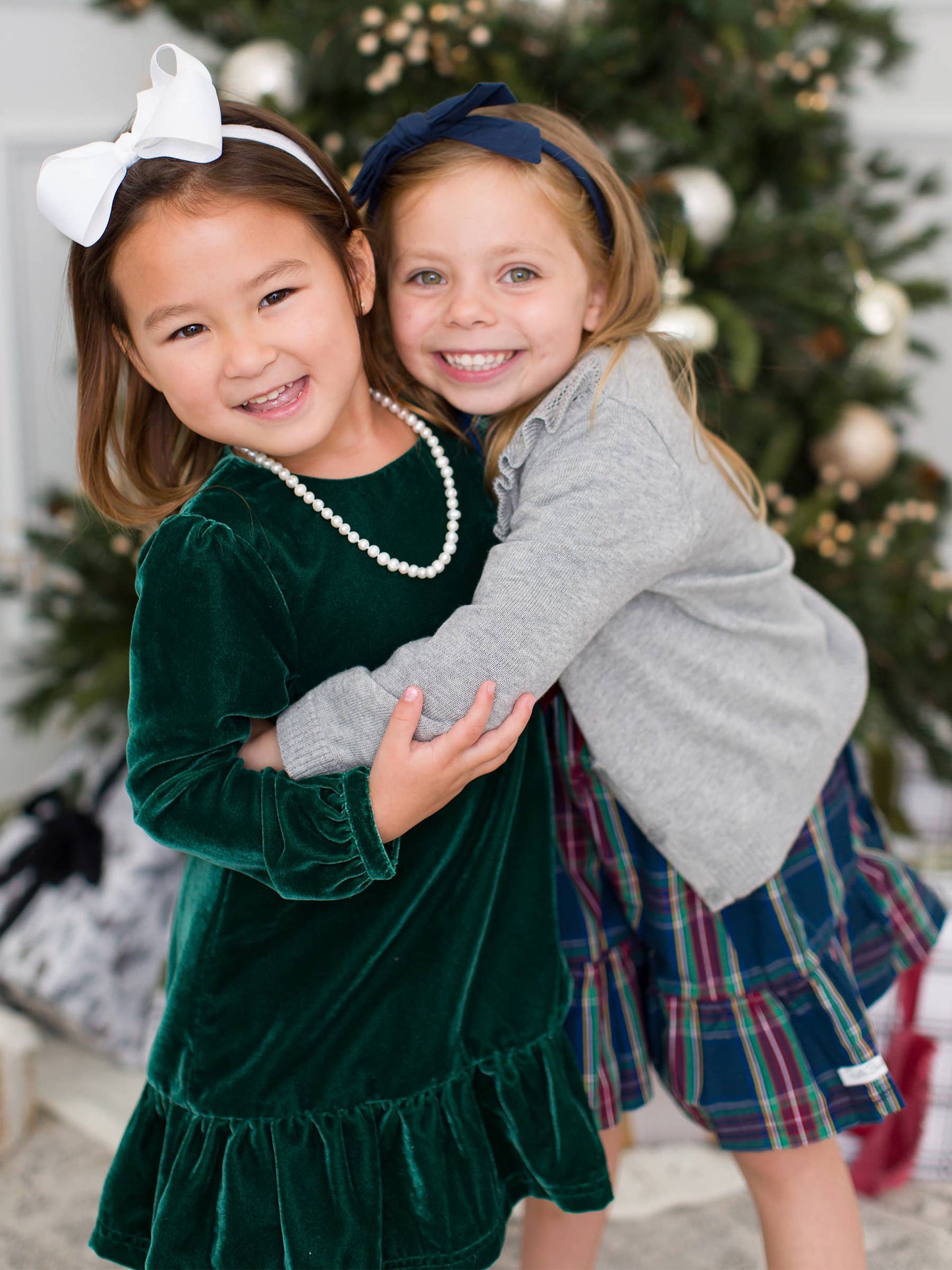 Girls Heather Gray Sweater Knit Ruffle Trim Cardigan