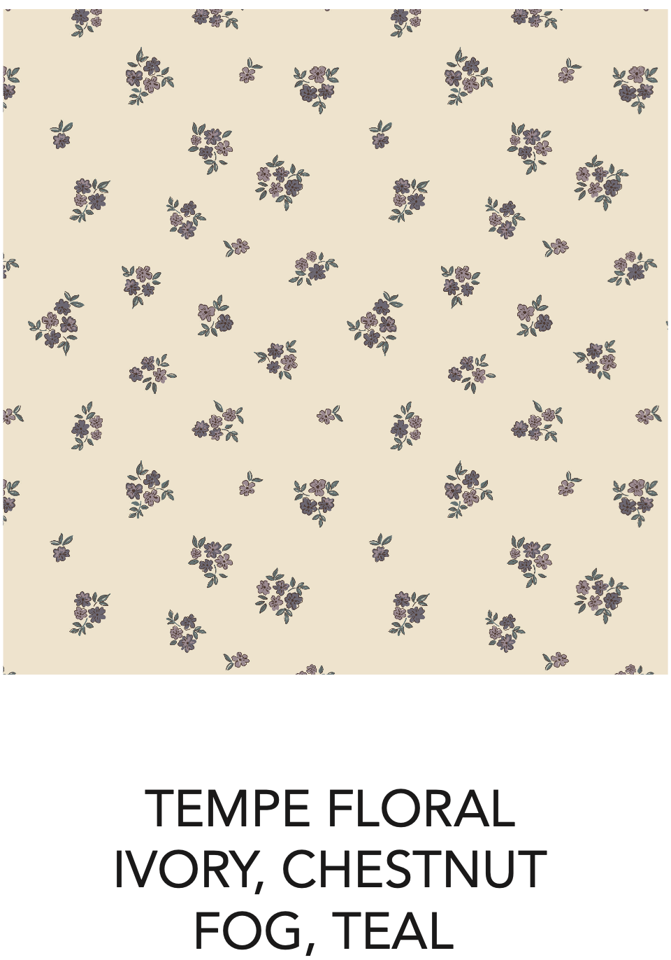 Abbey Fleece Ruffle Sleeve Pullover - Tempe Floral