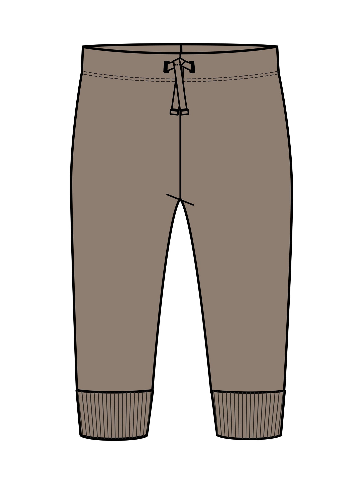 Organic Baby and Kids Cruz Jogger - Taupe