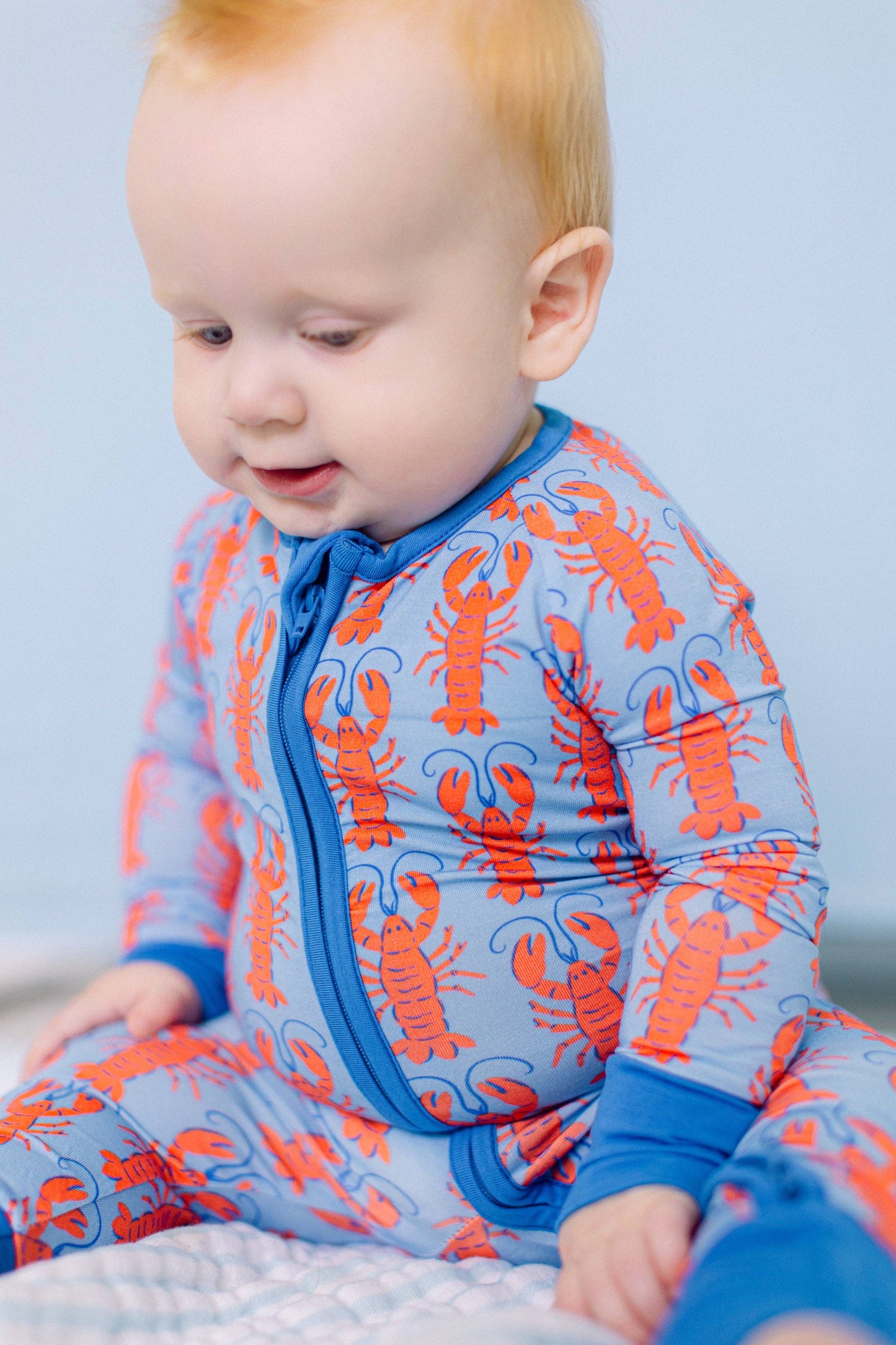 Lobster Premium Zipper Romper