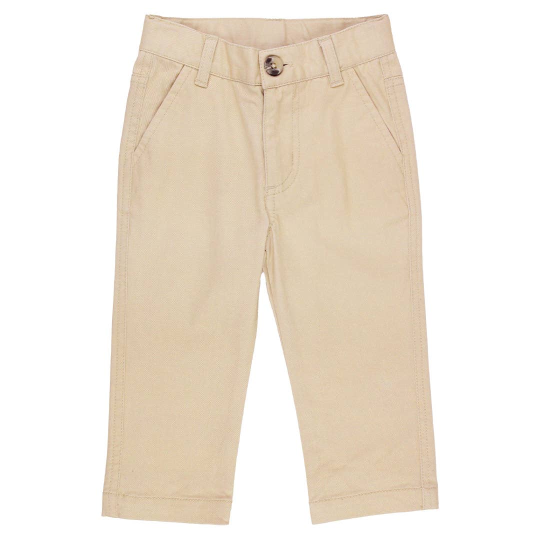 Khaki Stretch Chino Pants