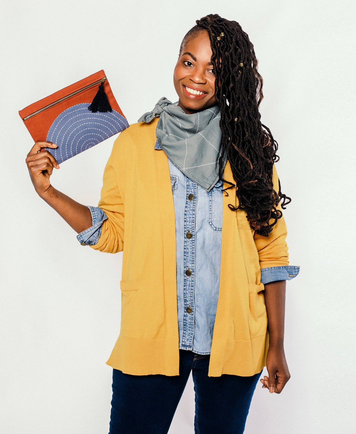 Eclipse Pouch Clutch: Spruce