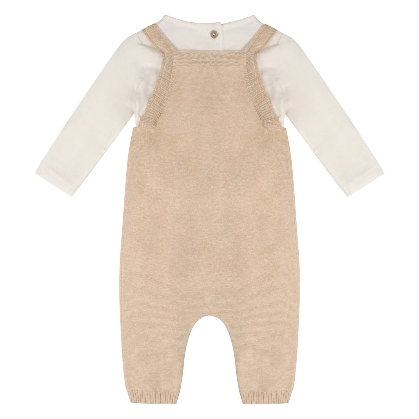 Happy Fruits Embroidered Baby Overall Set