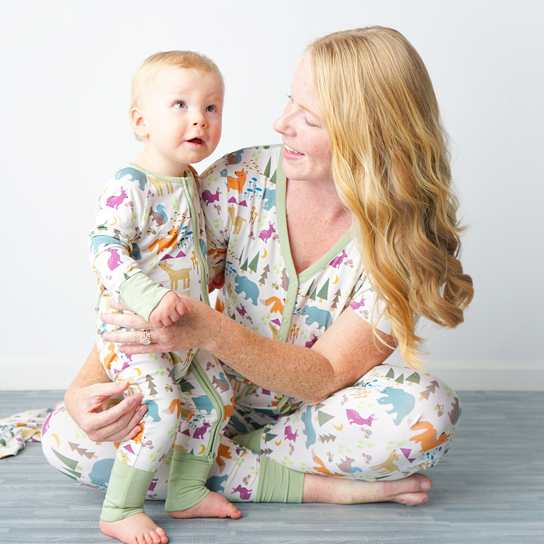 Forest Friends Bamboo Pajamas