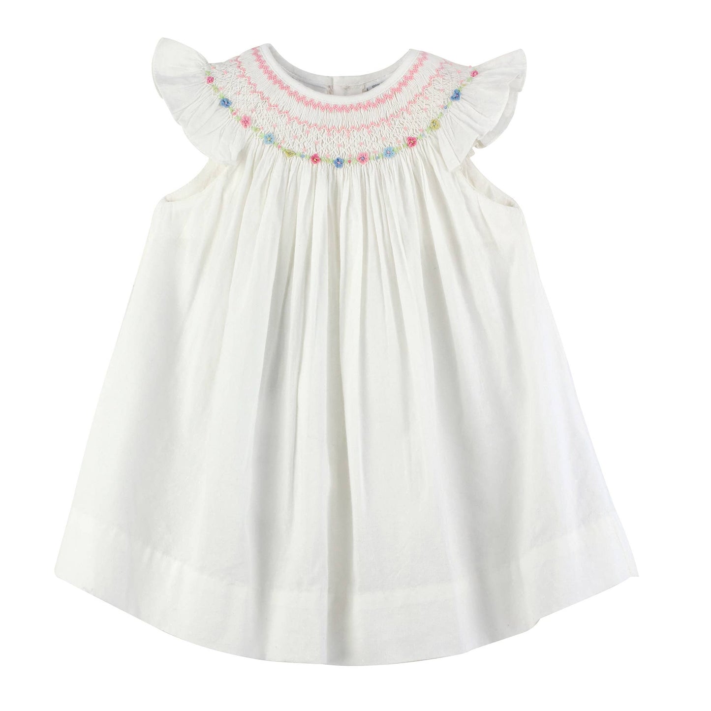 Baby Girl White Bishop Dress