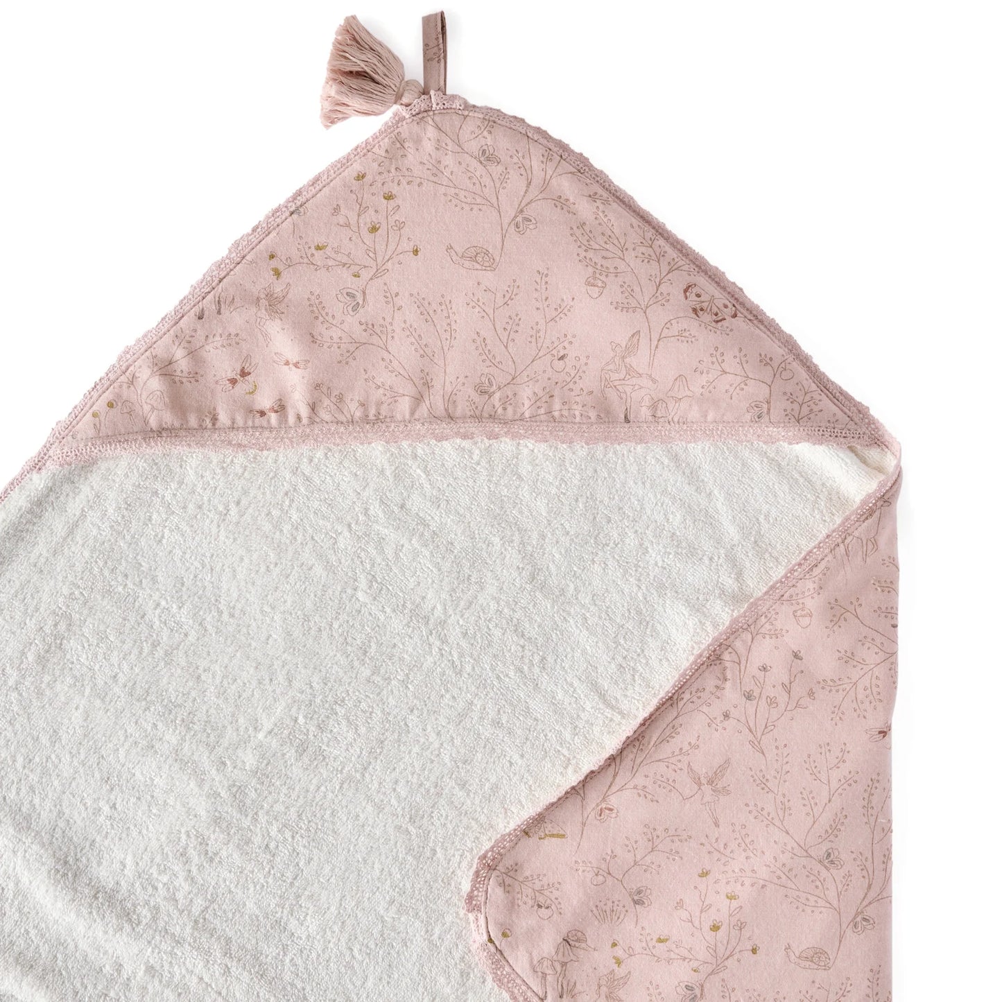 Hooded Towel - Secret Garden
