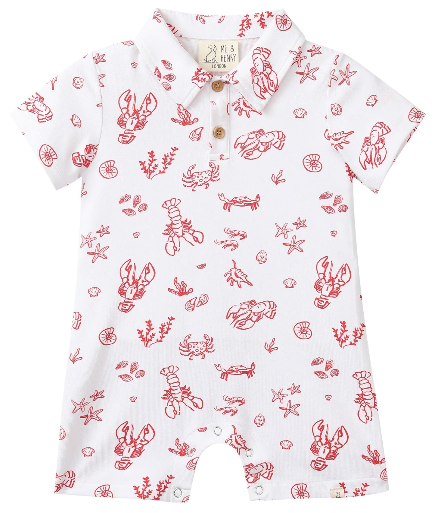 DRIFT Printed romper - Sealife