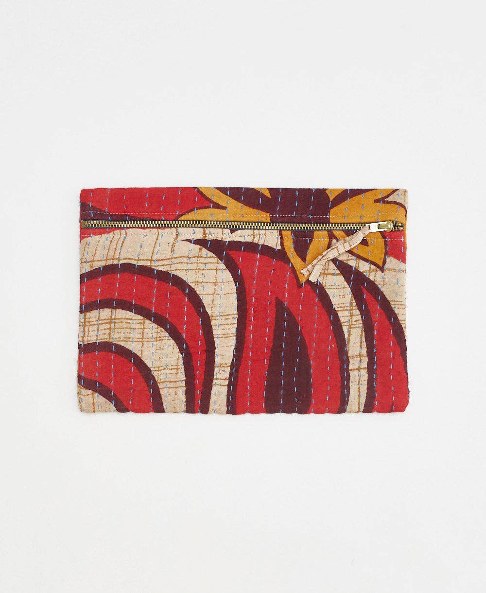 Kantha Pouch Clutch - No. 240335