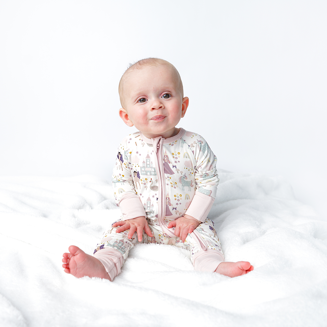 Once Upon a Time Fairytale Bamboo Convertible Baby Pajama