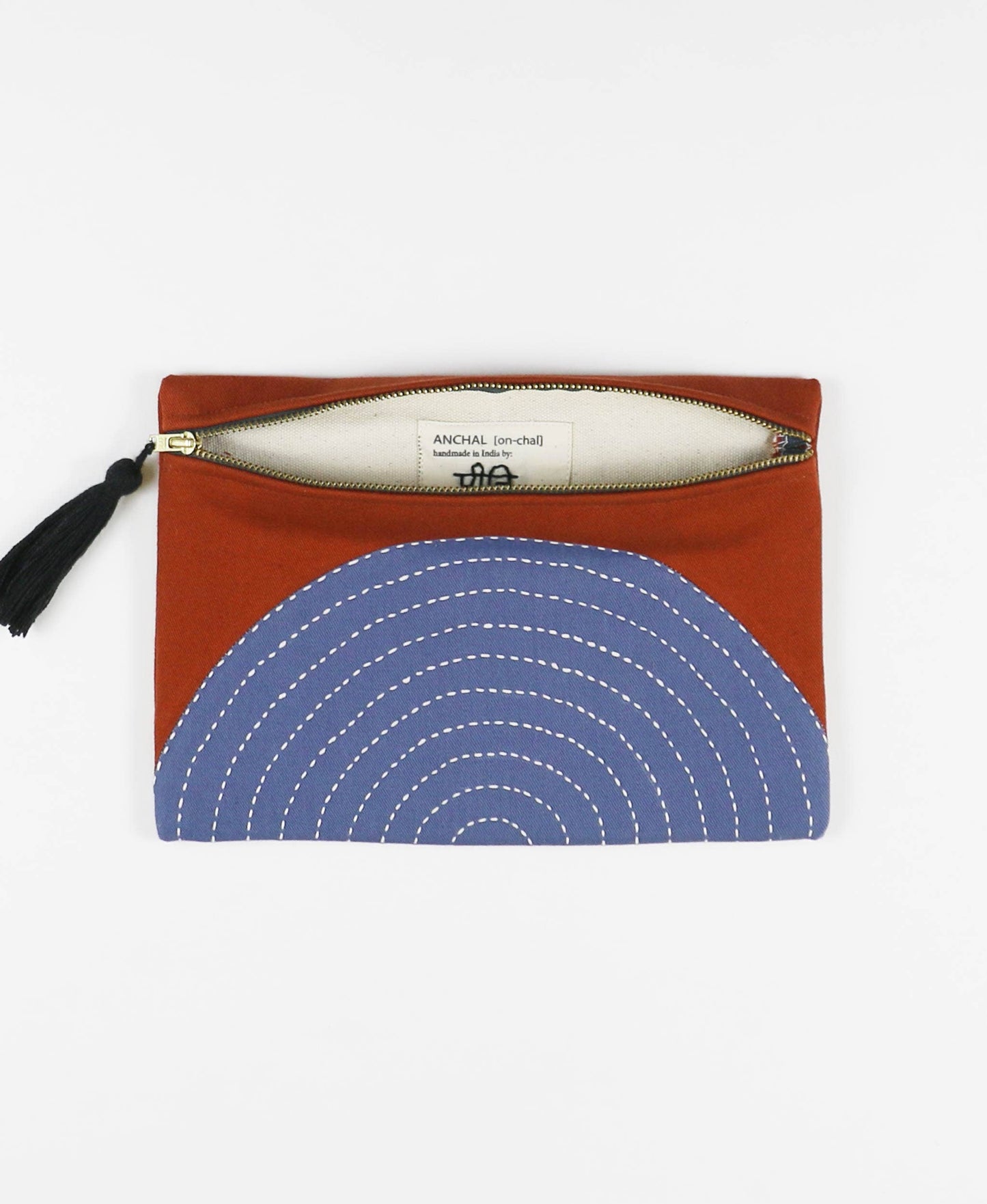Eclipse Pouch Clutch: Spruce