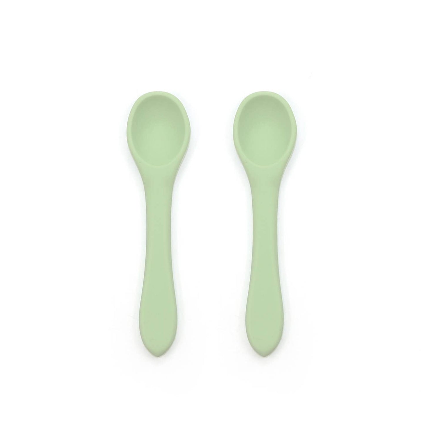 2pc Silicone Baby Spoon Set
