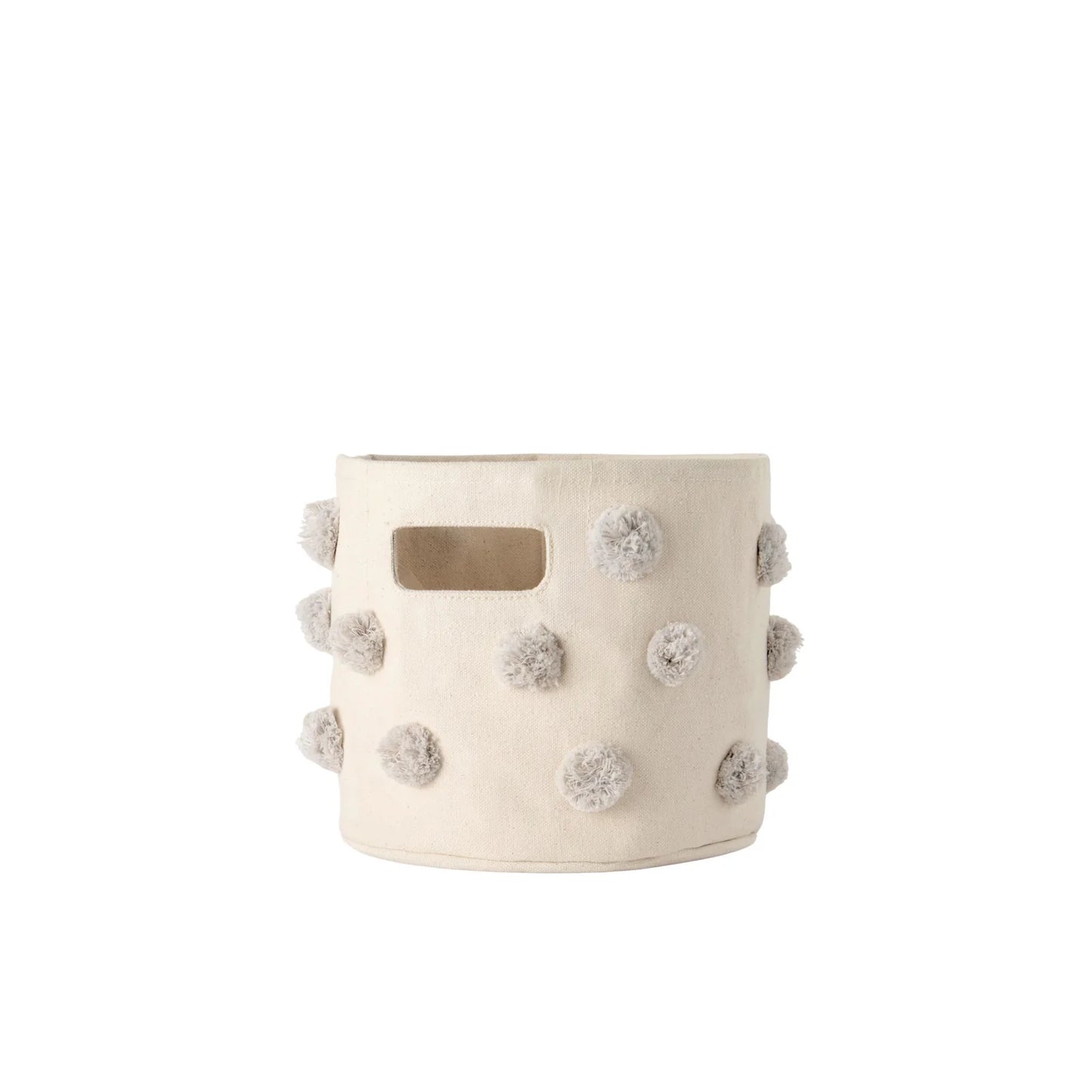 Pom Pom Bin Mini - Grey