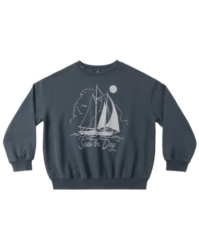 SWEATSHIRT SEAS THE DAY