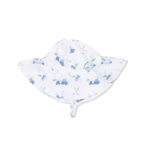Baby Golf Carts Blue - Wide Brim Sun Hat