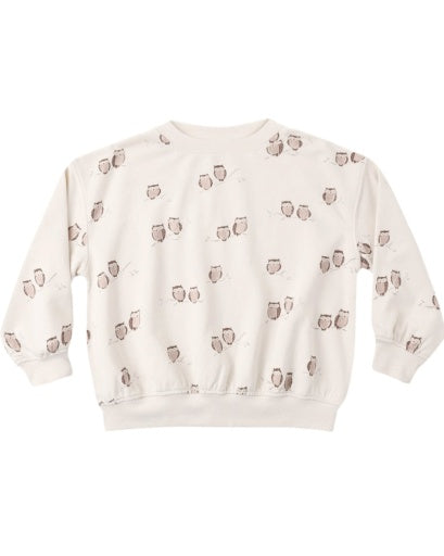 RELAXED SWEATSHIRT OWLS