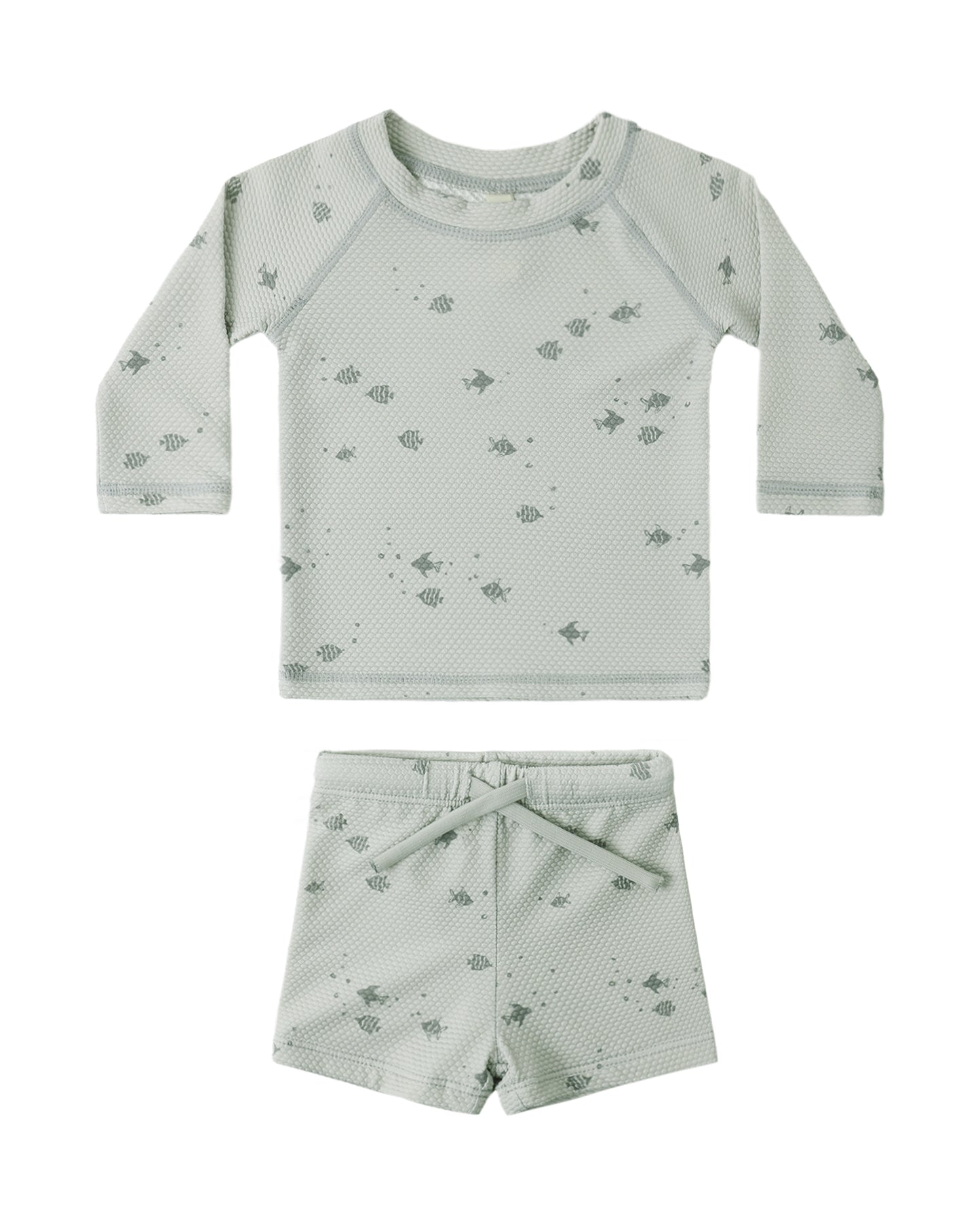 Finn Rashguard + Short Set Fish