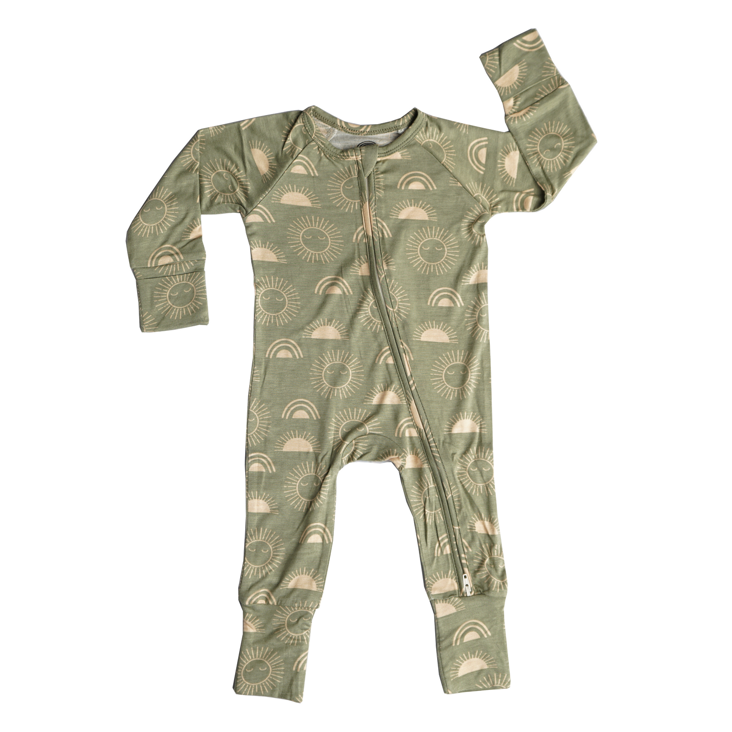 Celestial Sun Bamboo Pajamas Baby Pajamas Footie Pajamas