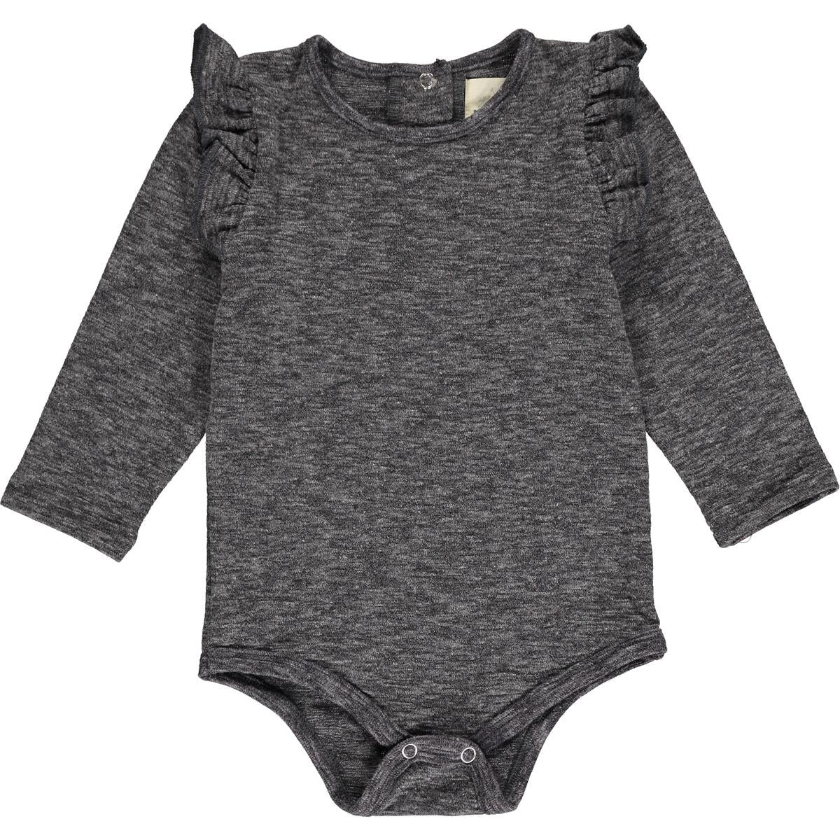 Quinn Onesie - Charcoal