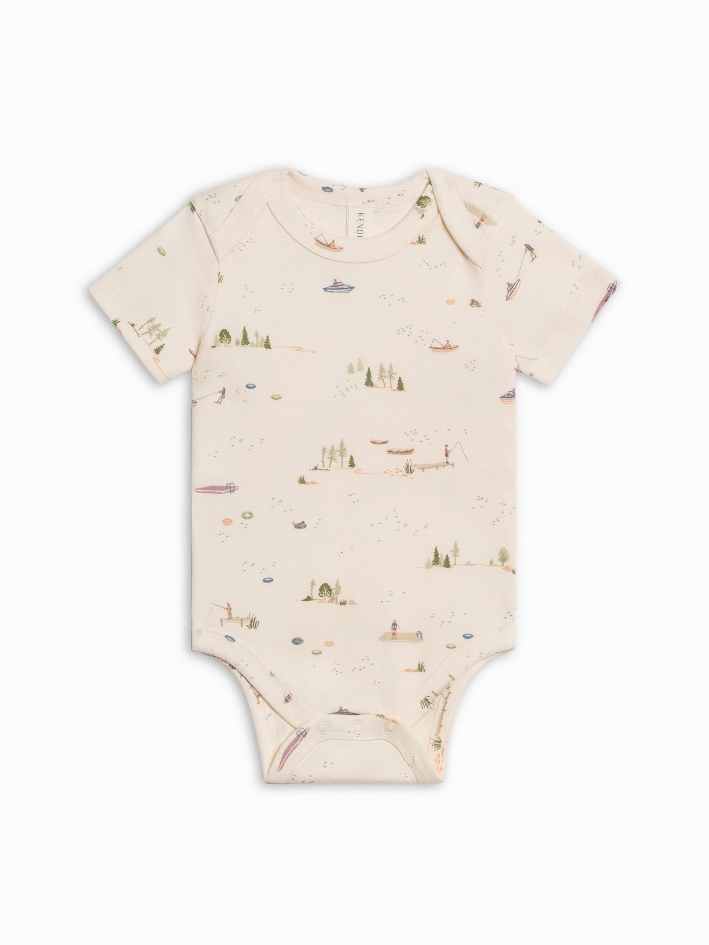 Afton Bodysuit - Lake / Barn + Mint