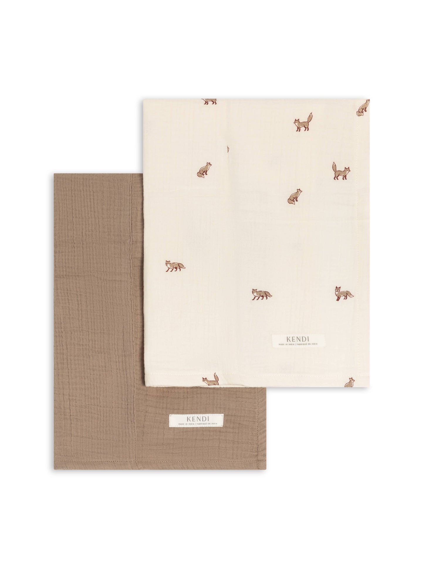 2-Pack Muslin Burp Cloths