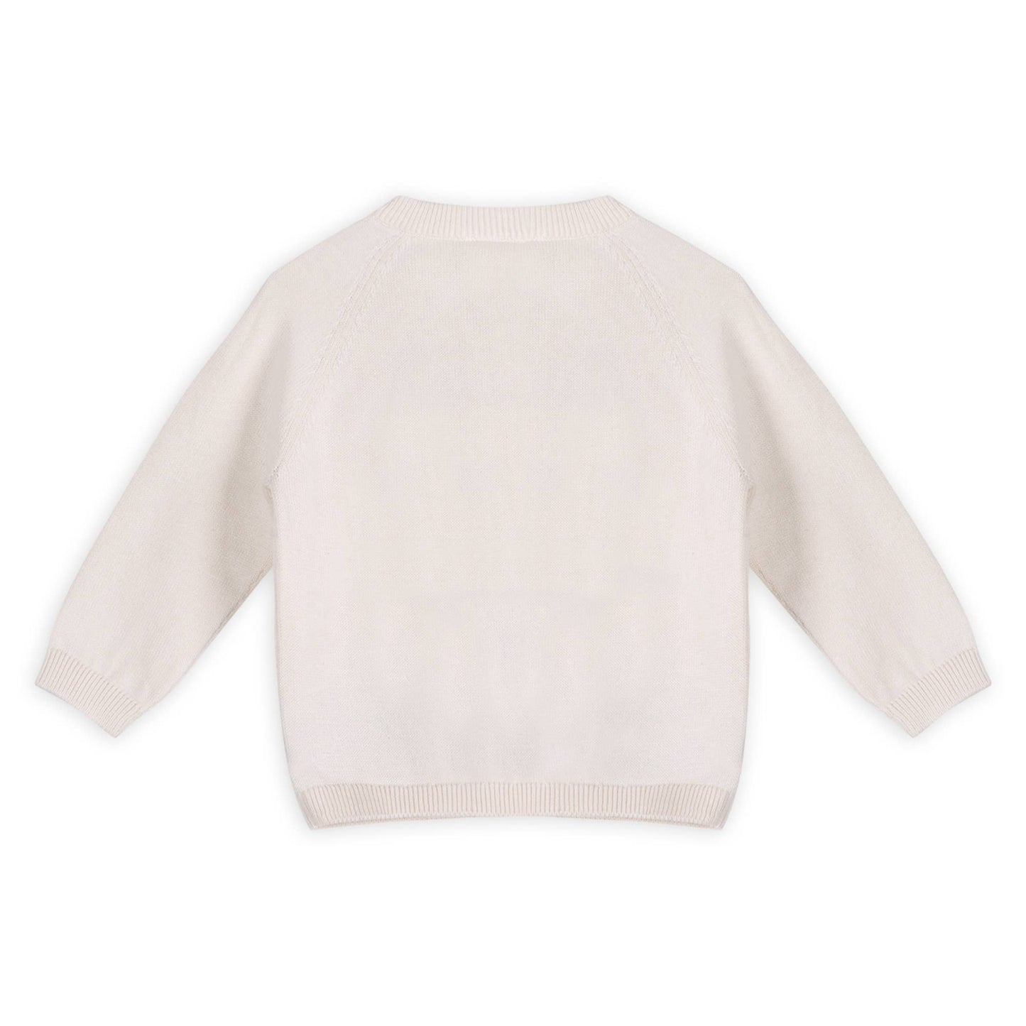 Dino Jacquard Baby Knit Pullover (Organic)