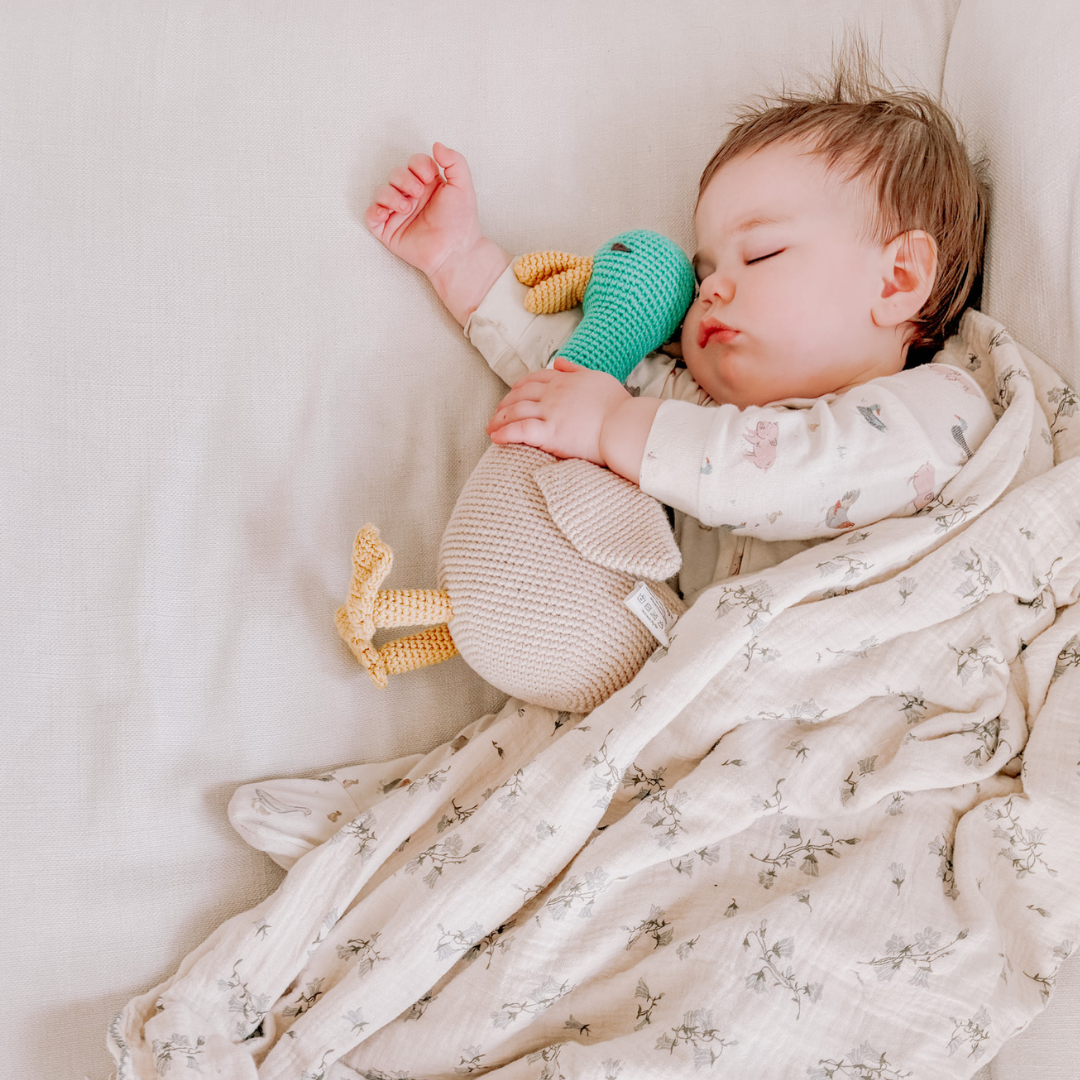Ollie the Duck, Stuffed Animal Organic Cotton