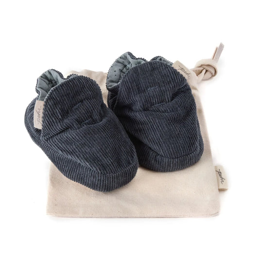 Corduroy Bootie - Ink Blue