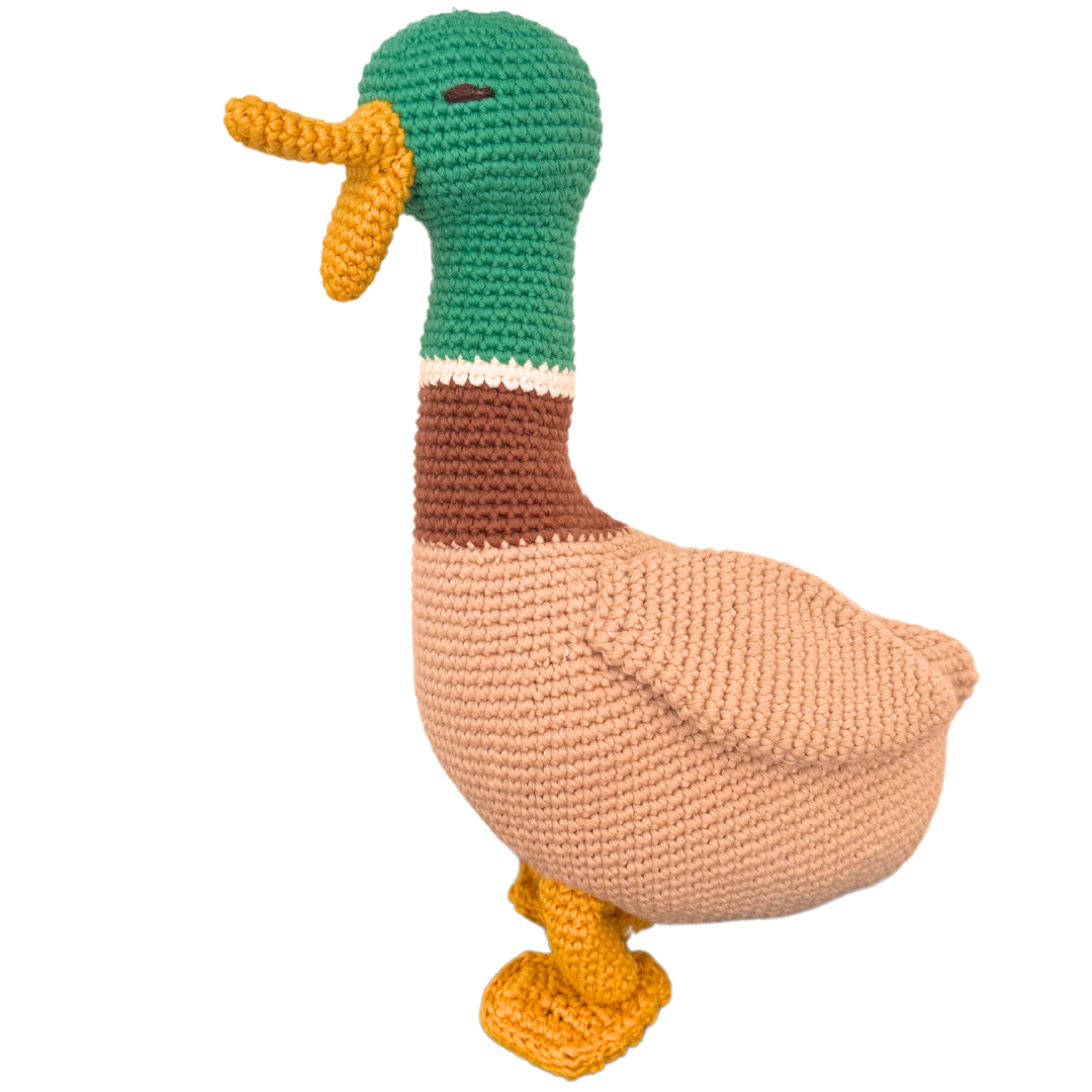 Ollie the Duck, Stuffed Animal Organic Cotton