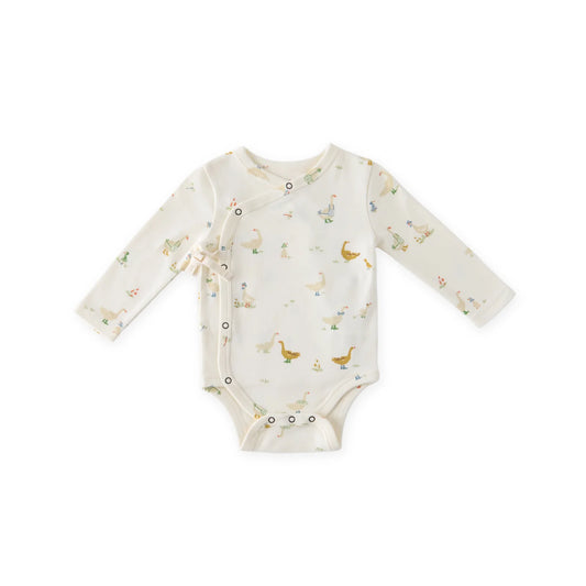 Kimono Long Sleeve One- Piece  - Duck Duck Goose