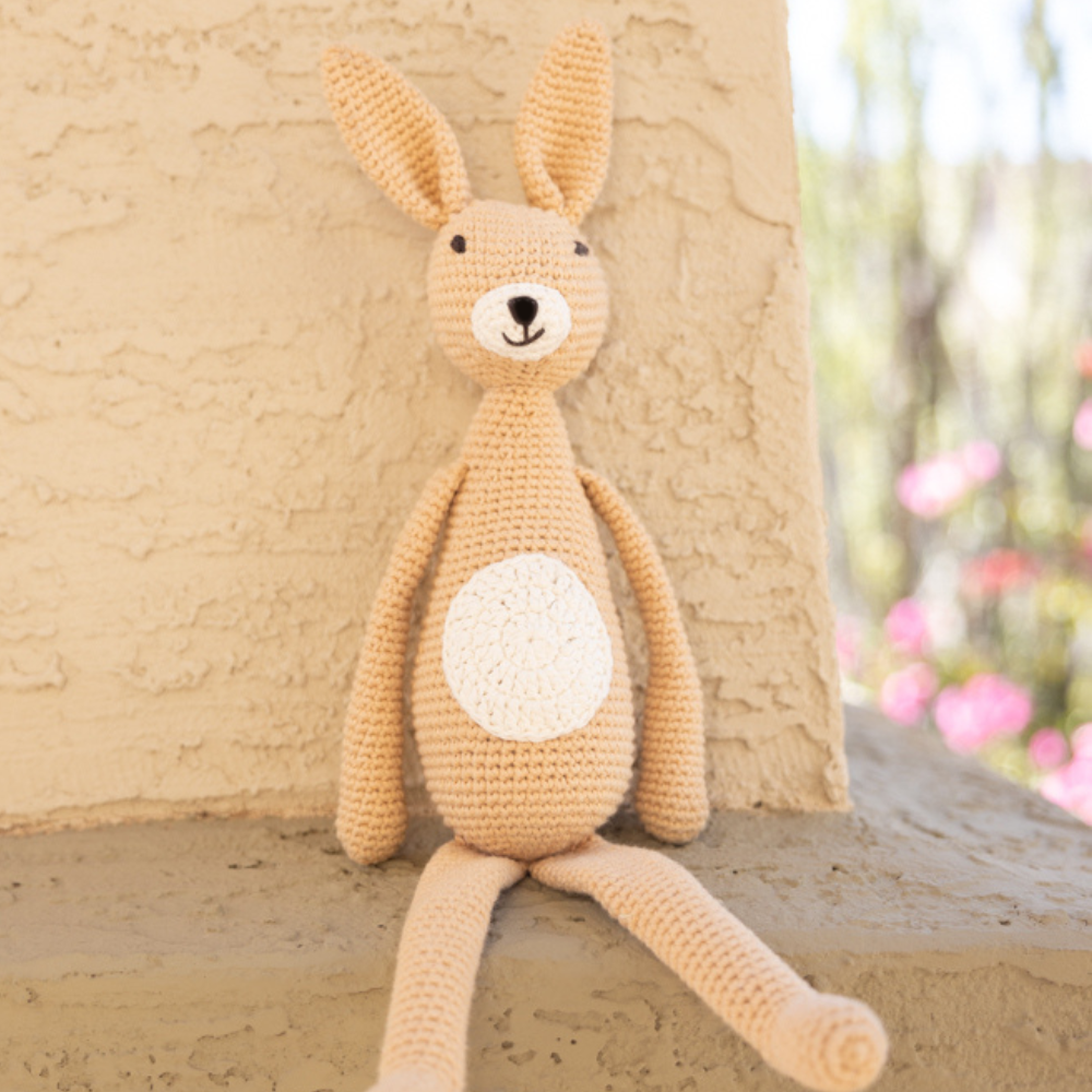 Nino the Bunny, Stuffed Animal Organic Cotton