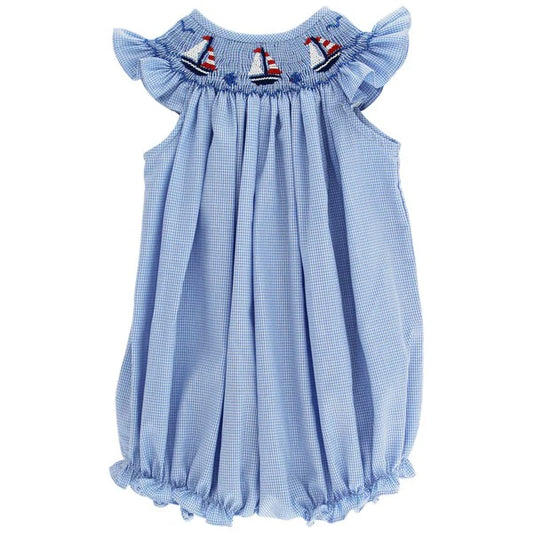 Smocked Sailboat Bubble