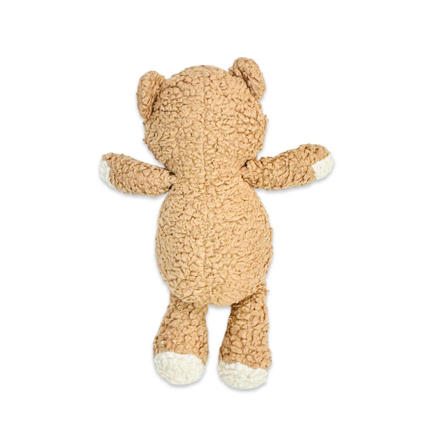 Peanut Lil Bear- Organic Sherpa Knit Stuffed Animal Baby Toy