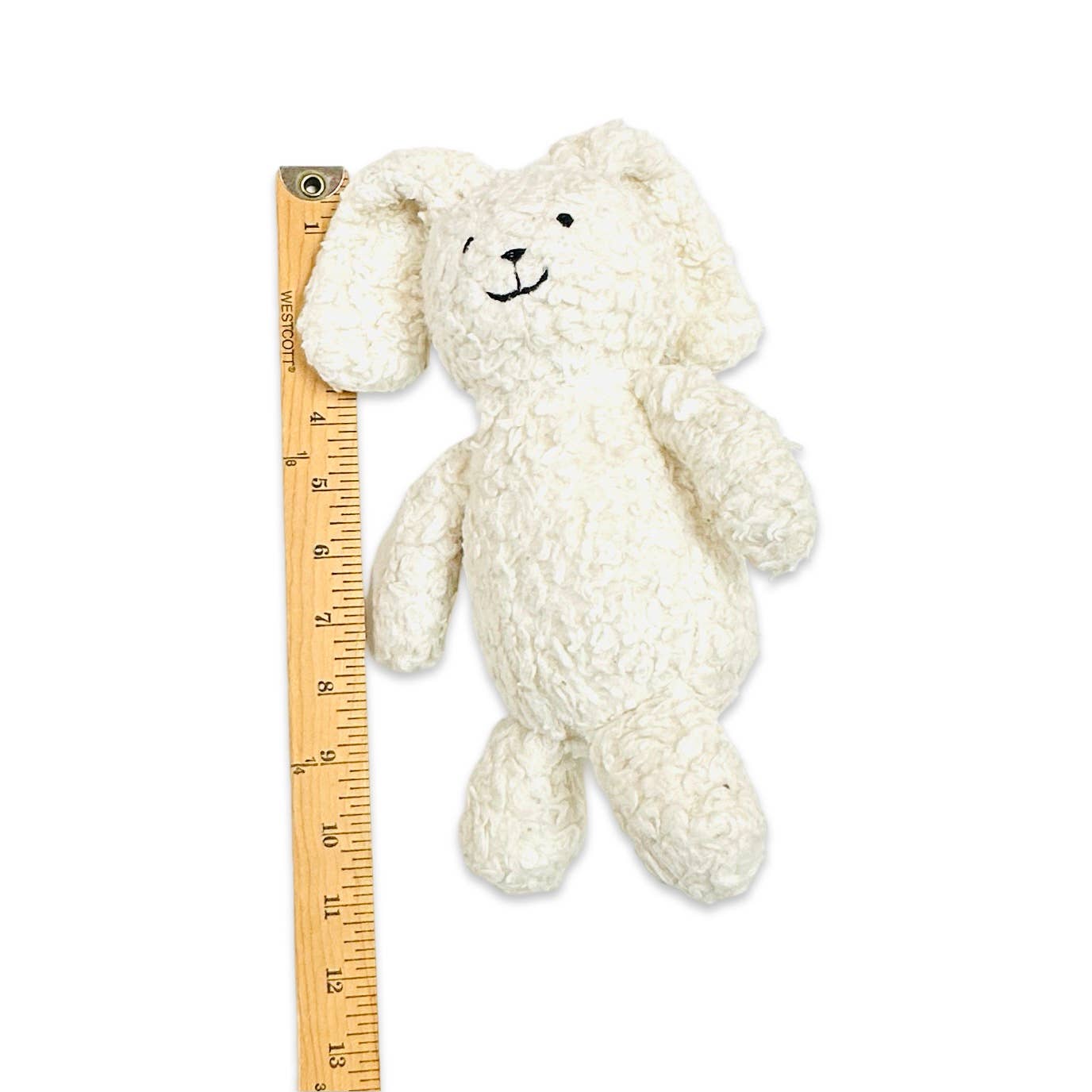 Jojo Lil Bunny - Organic Sherpa Knit Stuffed Animal Baby Toy