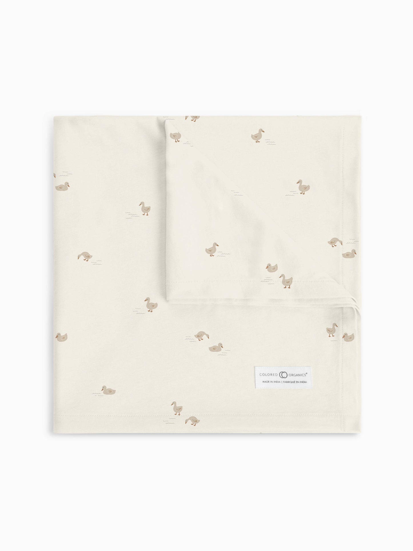 Swaddle Blanket - Duck / Oat + Chai