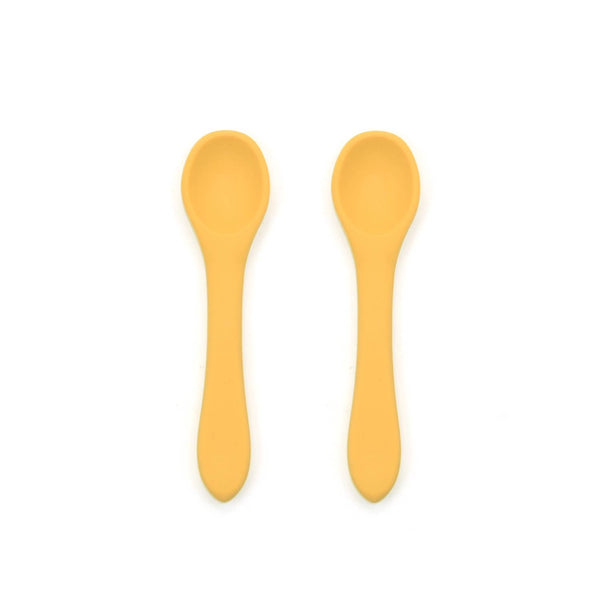 2pc Silicone Baby Spoon Set | 6 Colors