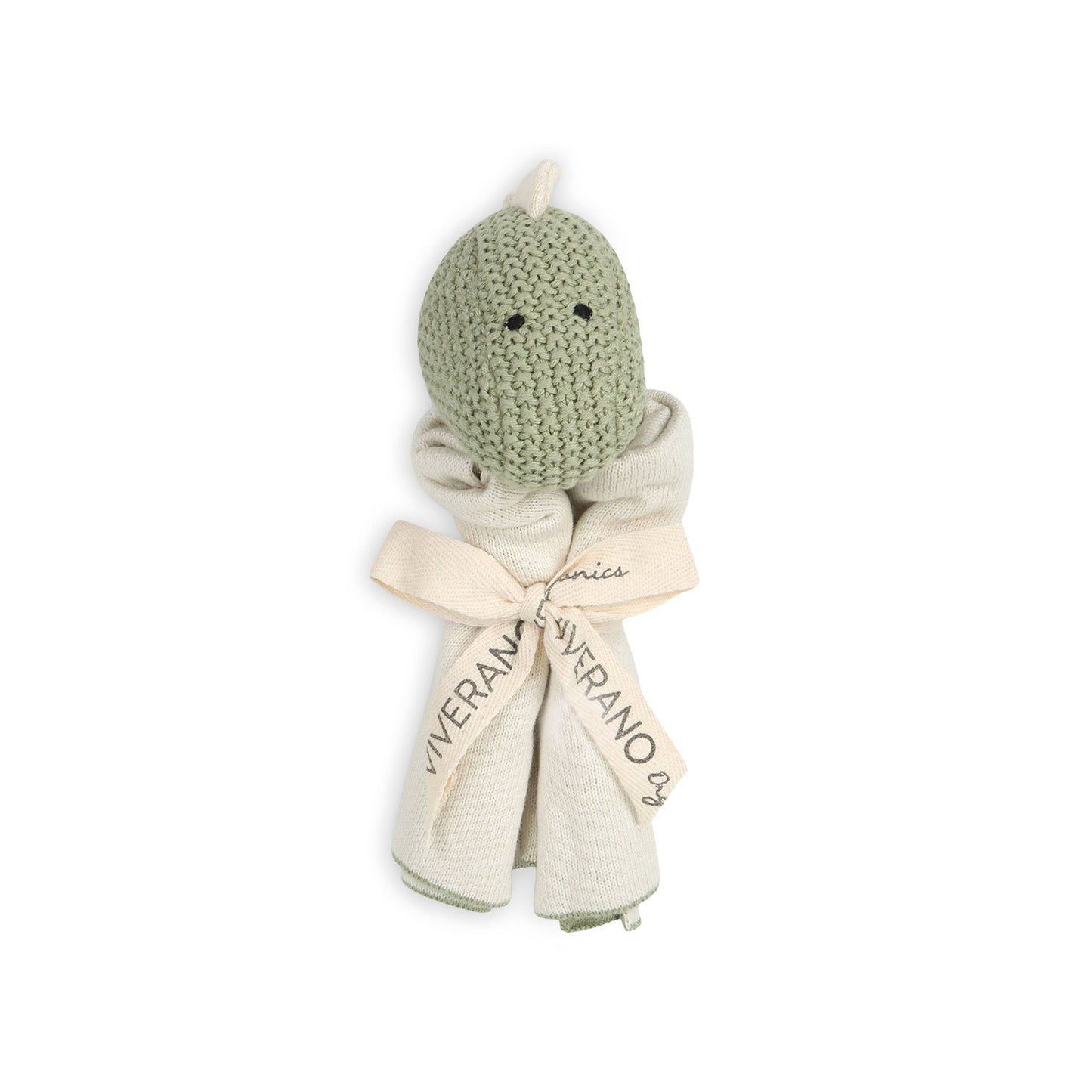 Dinosaur - Organic Baby Lovey Security Blanket