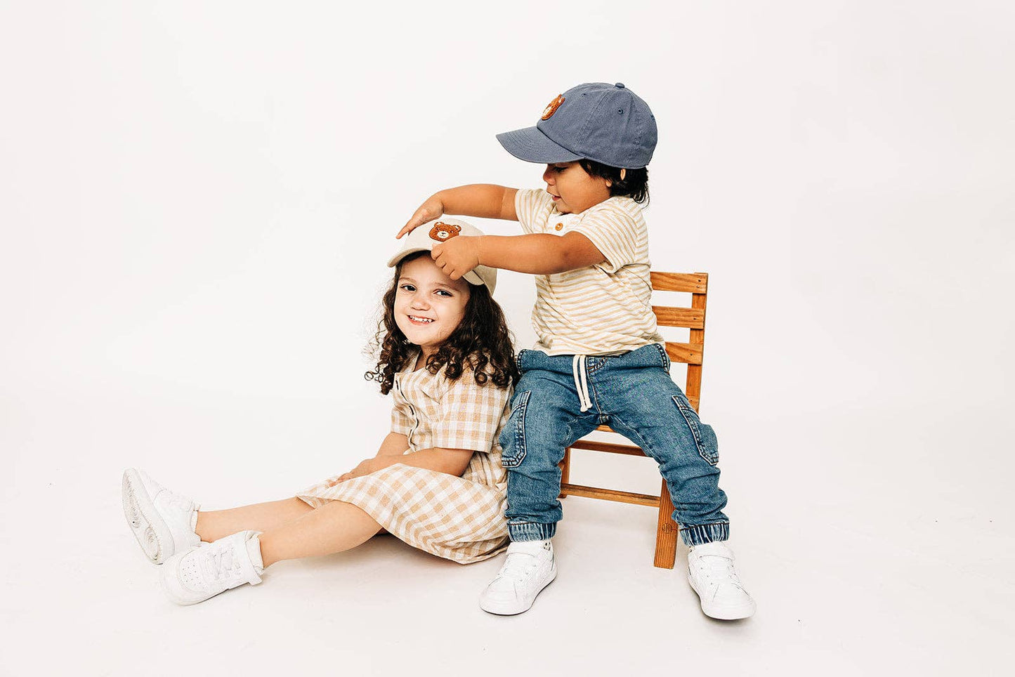 Teddy Bear Patch Baseball hat