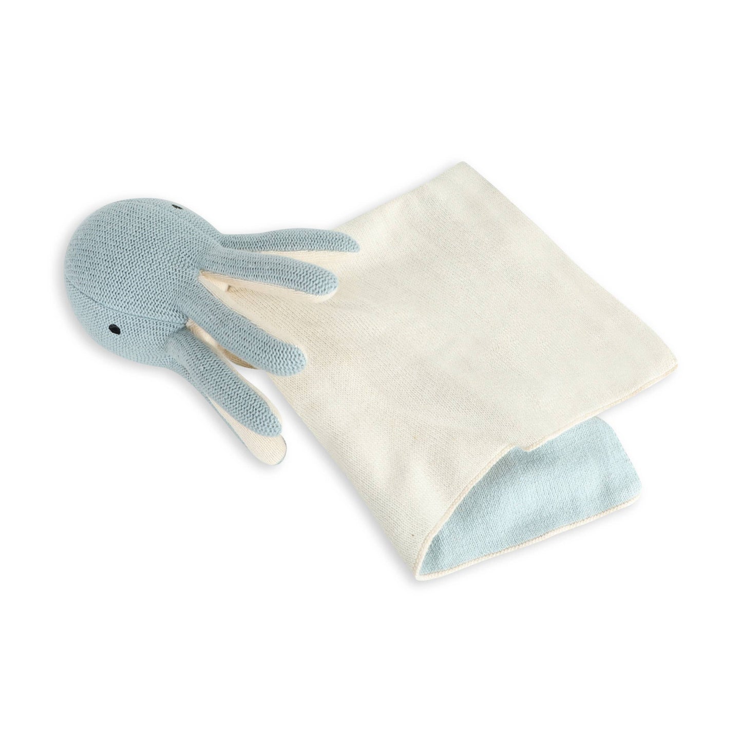 Octopus - Organic Baby Lovey Security Blanket