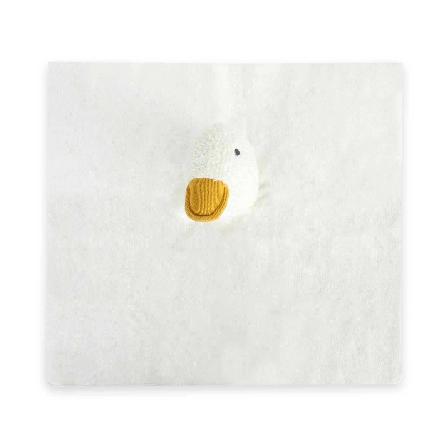 Duck - Organic Baby Lovey Security Blanket