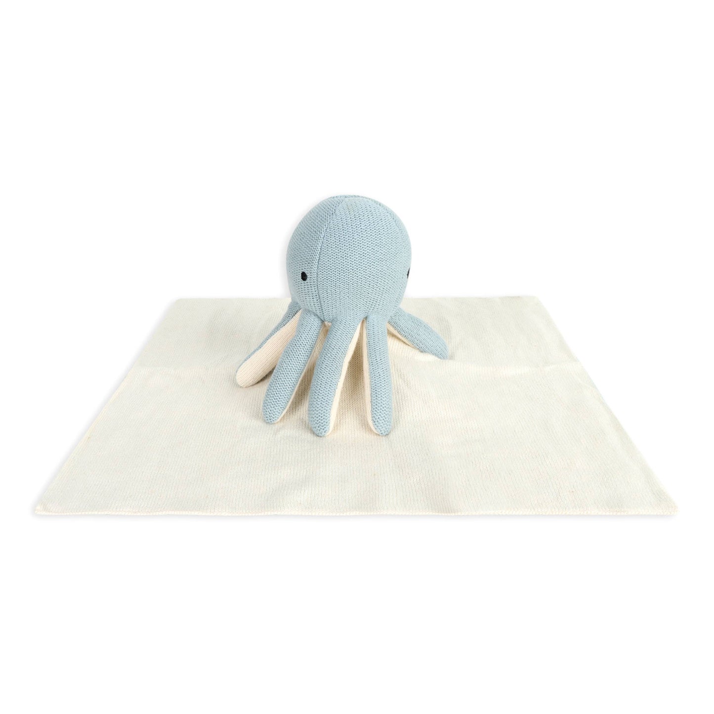 Octopus - Organic Baby Lovey Security Blanket