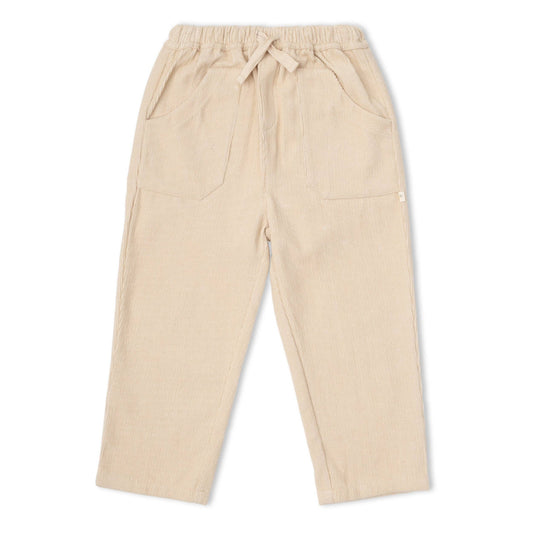 Organic Corduroy Pants - Oat