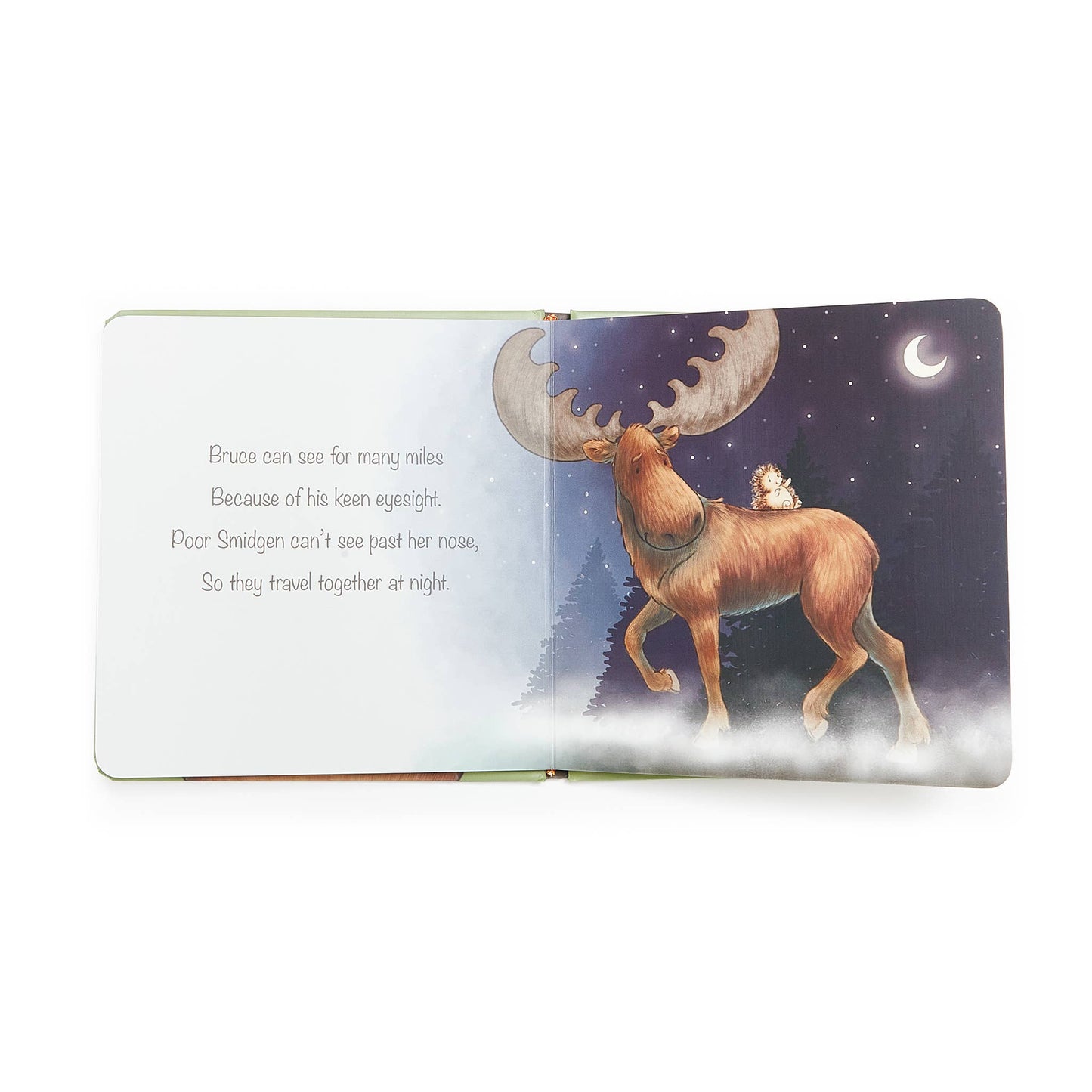 Smidgen and Bruce A Big Friendship - Board Book