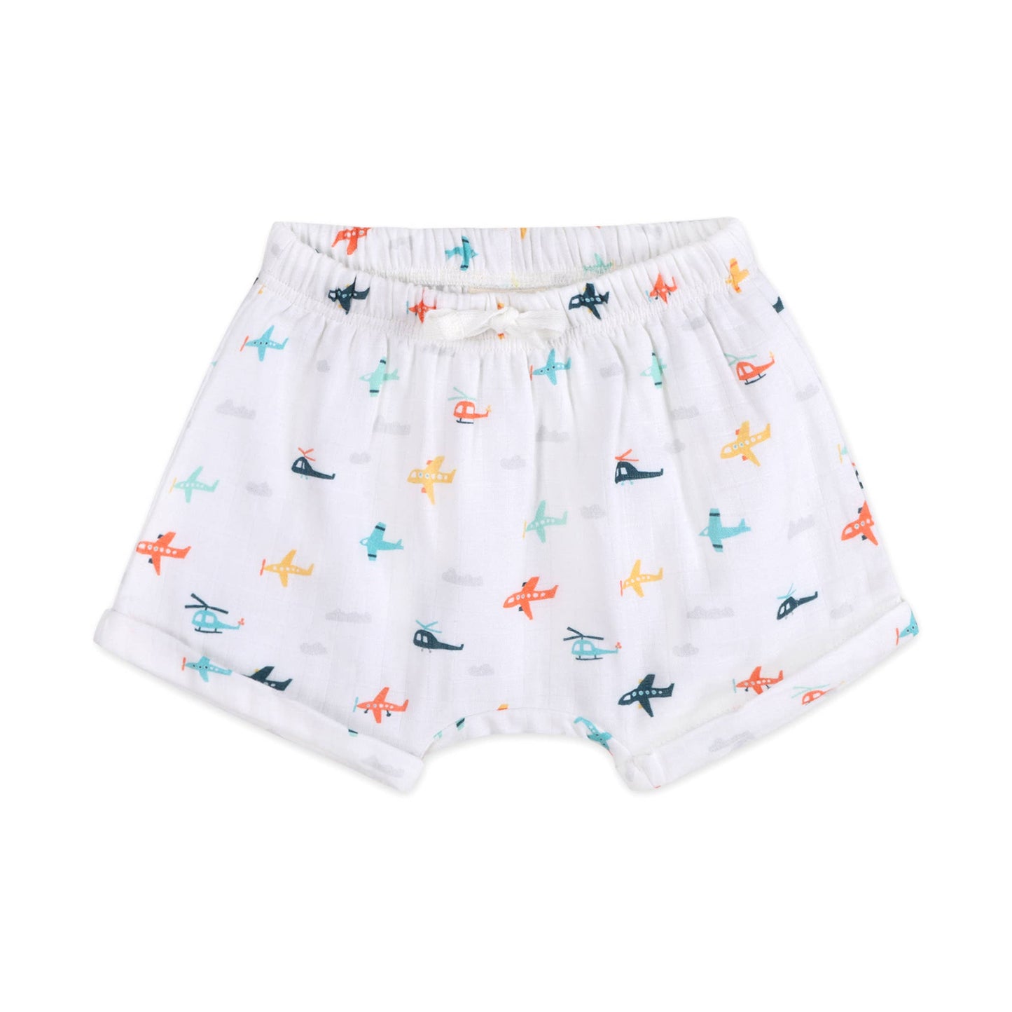 Planes Baby Shirt & Shorts Set (Organic Muslin)