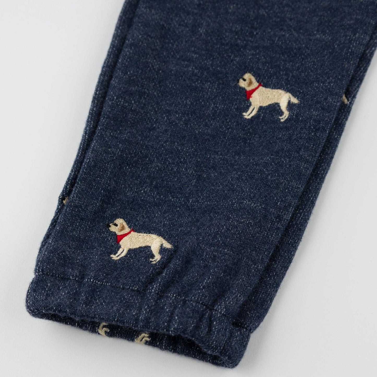 Labs Embroidered Sweater-Knit Side Pocket Pant