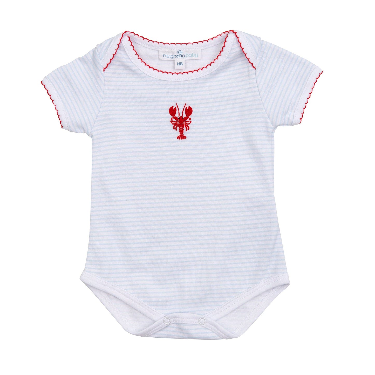 Lil' Snappers Bodysuit  - Lobster Red