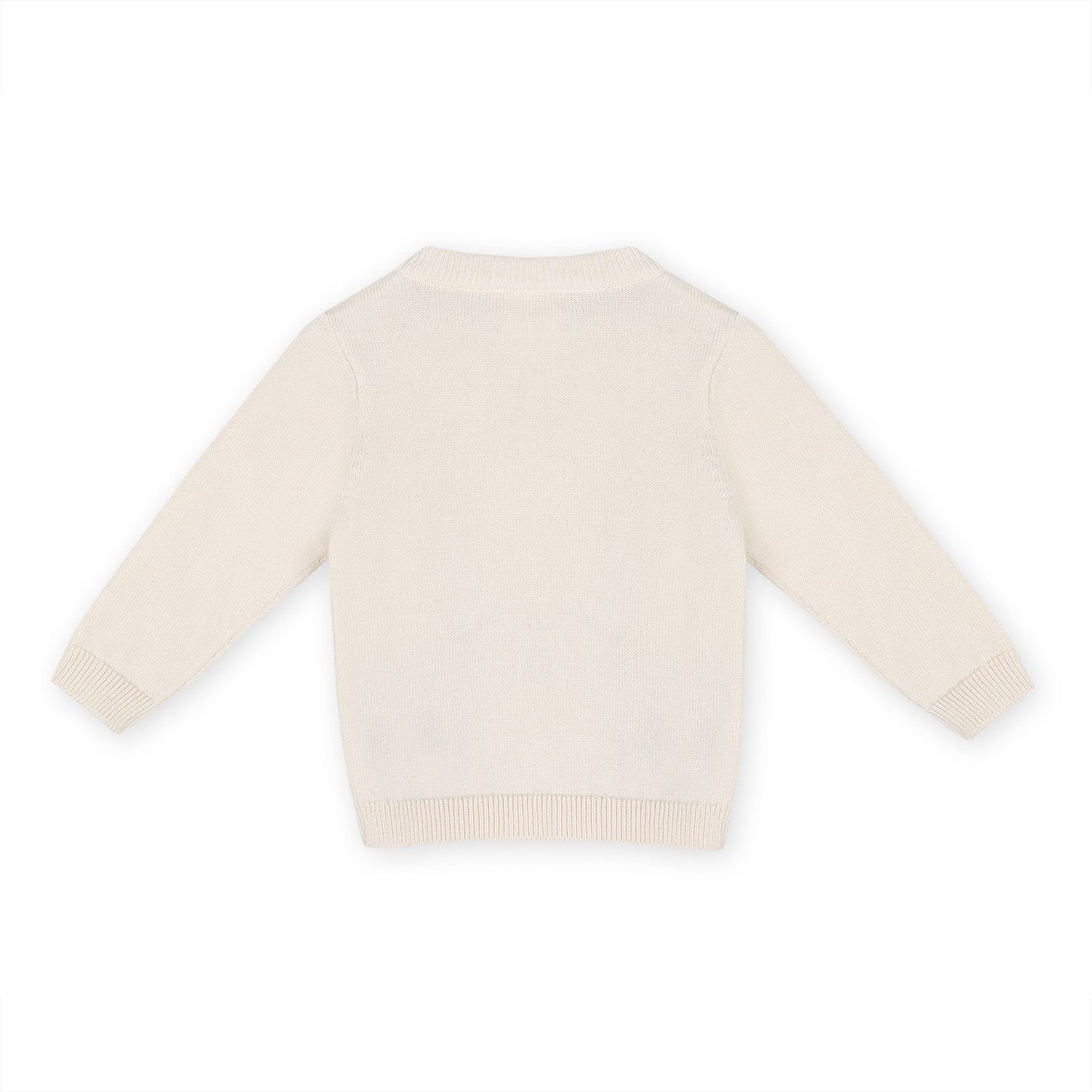 Moose Jacquard Knit Sweater (Organic Cotton)